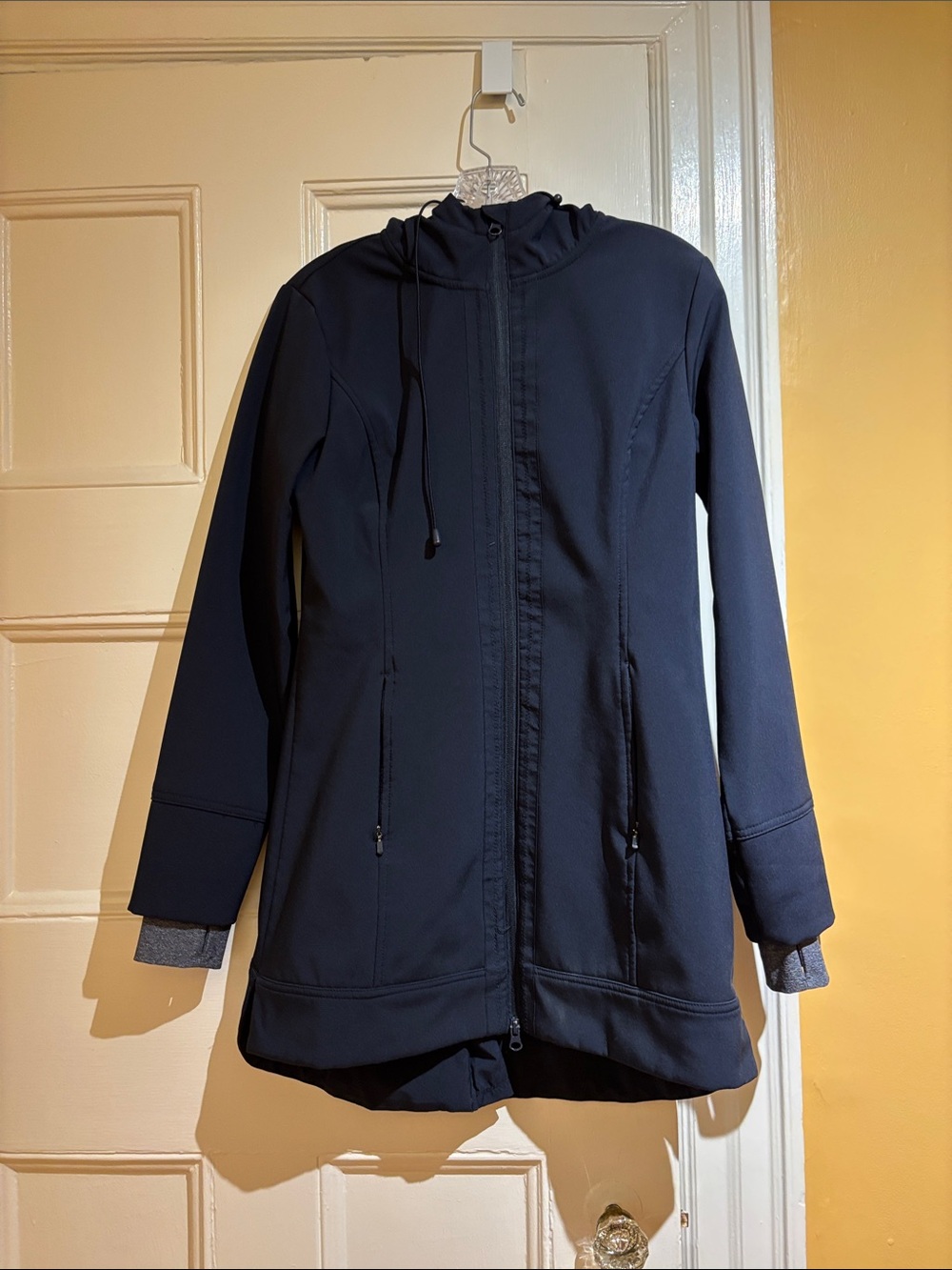 Mondetta Navy Hooded Scuba Rain Utility Jacket